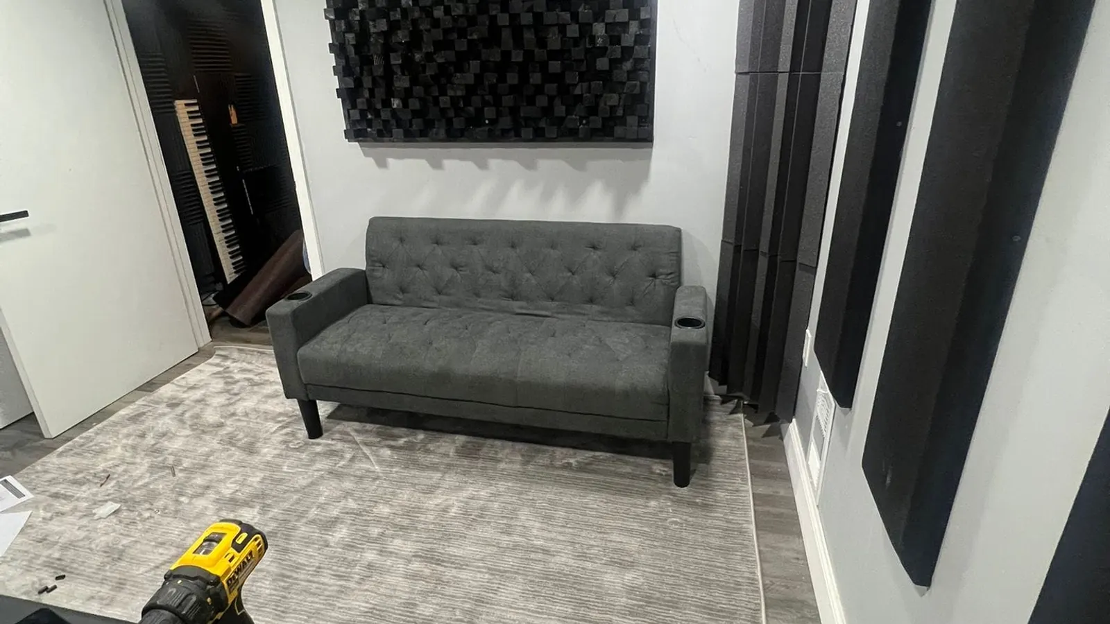 Kenia Construction finished basement room in Lynn, MA