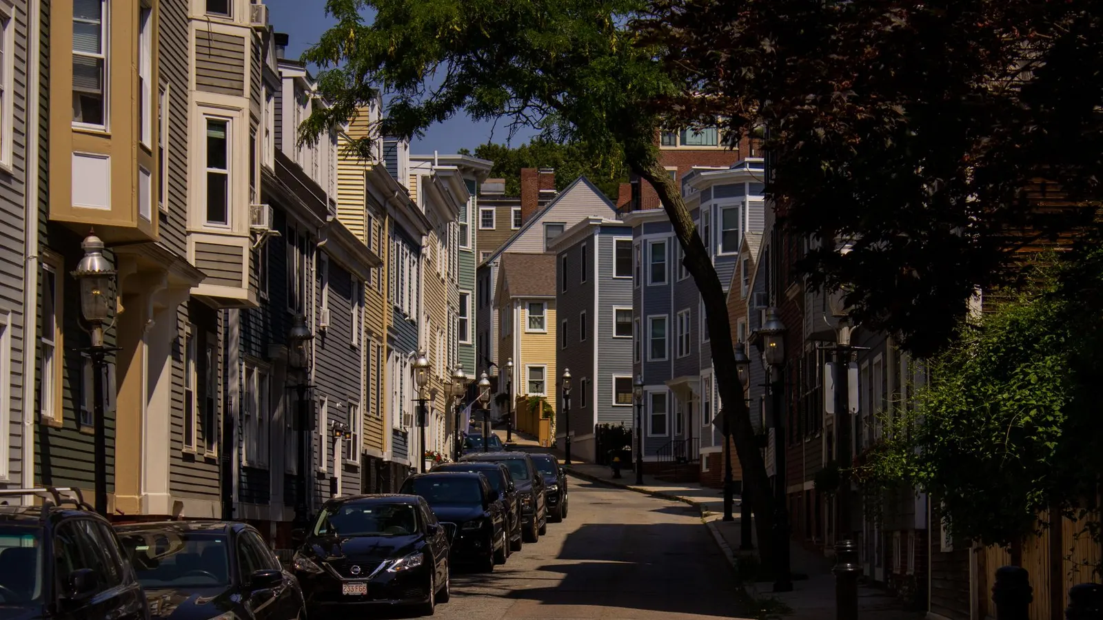 General contractor serving Lynn, MA, a Lynn street of colorful multi-family houses